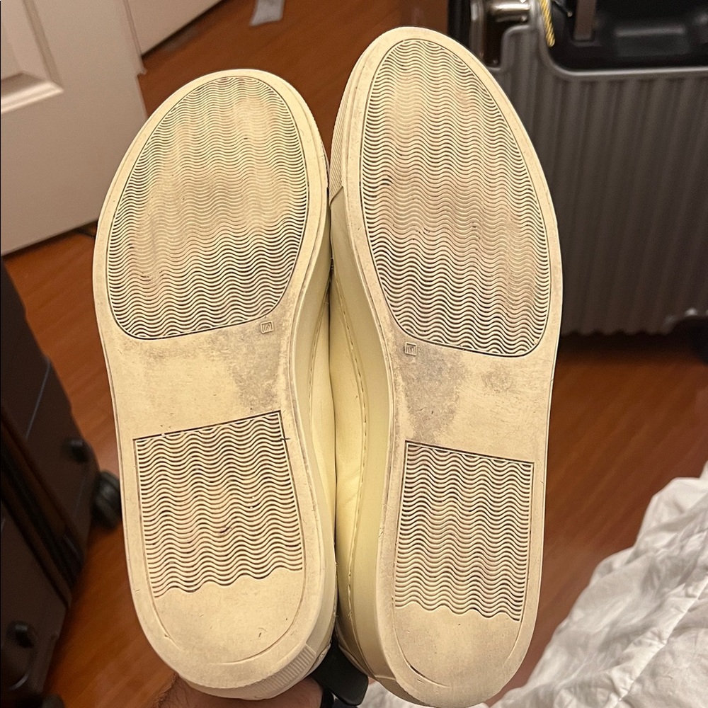 Common projects Cream Leather Sneakers - Picture 7 of 10